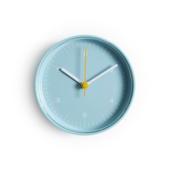 HAY（ヘイ）/TABLE CLOCK/テーブルクロック/ブルー 時計 クロック 卓上 新生活 置時計 置き時計 北欧 子供部屋 寝室 リビング 玄関 洗面所 静音 カフェ 小型 小さい 水色 正規品 ギフト ラッピング不可