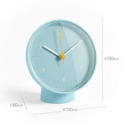 HAY（ヘイ）/TABLE CLOCK/テーブルクロック/ブルー 時計 クロック 卓上 新生活 置時計 置き時計 北欧 子供部屋 寝室 リビング 玄関 洗面所 静音 カフェ 小型 小さい 水色 正規品 ギフト ラッピング不可
