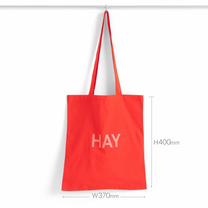 HAY（ヘイ）/TOTE BAG/トートバッグ/Poppy red/ポピーレッド