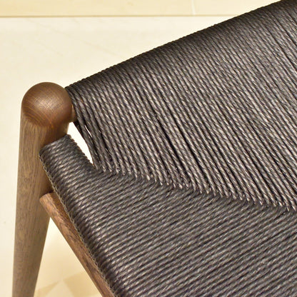 【カールハンセン別注Kvadratクッションプレゼント】【店頭在庫品】CARL HANSEN & SON（カールハンセン&サン）/CH24/Yチェア/オーク材/スモークドオイル仕上げ/ブラックペーパーコード