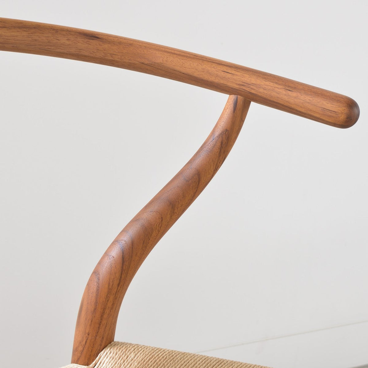 【カールハンセン別注Kvadratクッションプレゼント】CARL HANSEN & SON（カールハンセン&サン）/CH24/Yチェア（ワイチェア）/チーク材/オイル仕上げ/ナチュラルペーパーコード/SH45/【シリアルNo.1792866】/【実物画像】 傷防止フェルト付