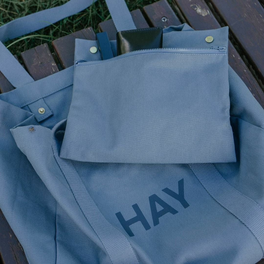 HAY（ヘイ）/Shopper Bag Medium/Steel Blue