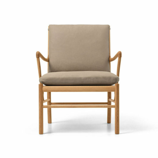 CARL HANSEN & SON（カールハンセン&サン）/OW149/コロニアルチェア/オーク材/オイル仕上げ/Leather group C/TERRAR/Marble-20366/ブラウン【納期】ご注文後確認