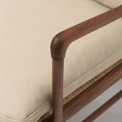 CARL HANSEN & SON（カールハンセン&サン）/OW149/コロニアルチェア/ウォルナット材/オイル仕上げ/Leather group C/TERRAR/Lime-20365/ベージュ【納期】ご注文後確認