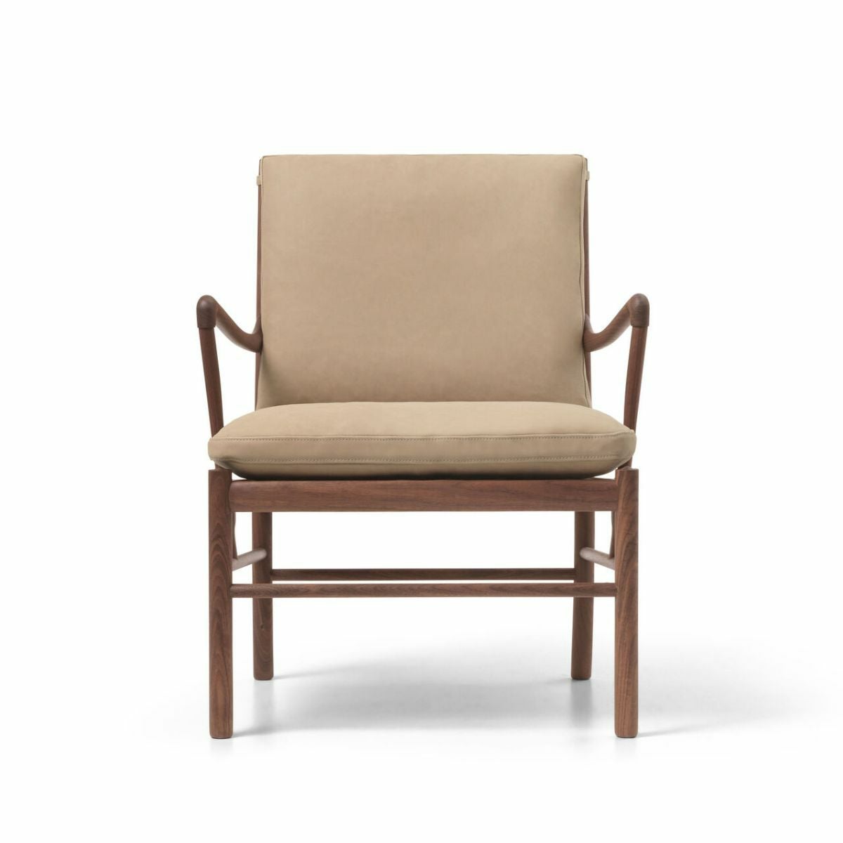 CARL HANSEN & SON（カールハンセン&サン）/OW149/コロニアルチェア/ウォルナット材/オイル仕上げ/Leather group C/TERRAR/Marble-20366/ブラウン【納期】ご注文後確認