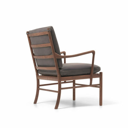 CARL HANSEN & SON（カールハンセン&サン）/OW149/コロニアルチェア/ウォルナット材/オイル仕上げ/Leather group C/TERRAR/Raku-20367/チャコールグレー【納期】ご注文後確認