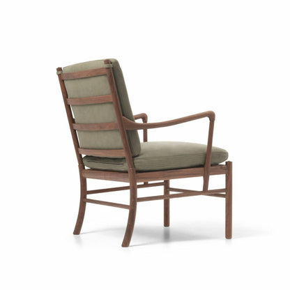 CARL HANSEN & SON（カールハンセン&サン）/OW149/コロニアルチェア/ウォルナット材/オイル仕上げ/Leather group C/TERRAR/Jade-20368/カーキ【納期】ご注文後確認