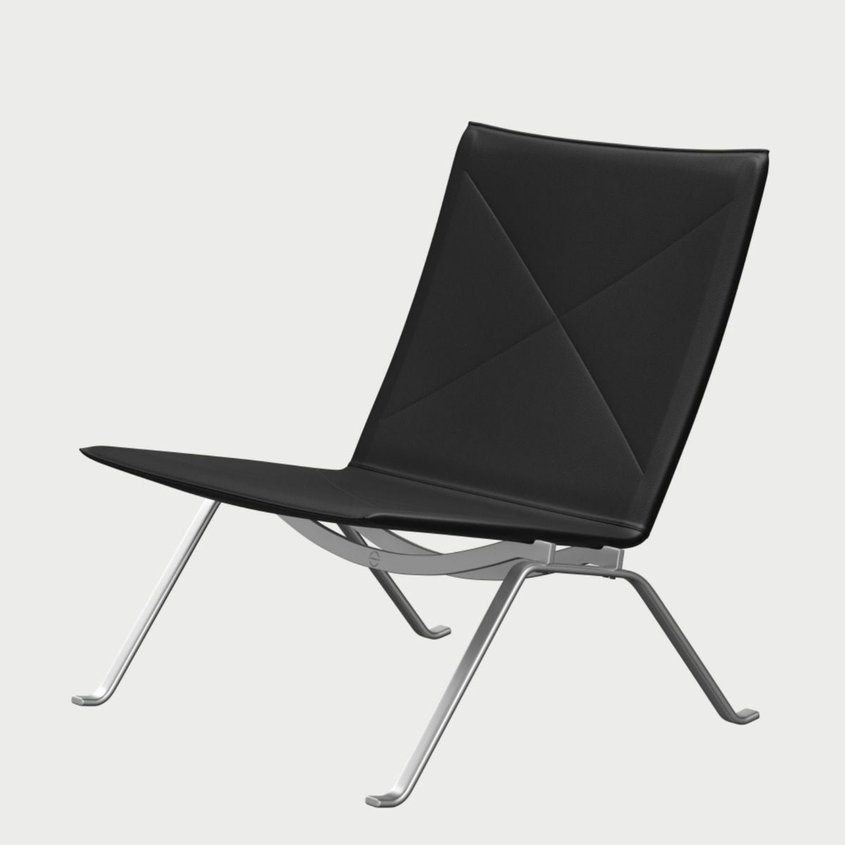Fritz Hansen（フリッツハンセン）/PK22/オーラレザー/ブラック【納期】ご注文後確認