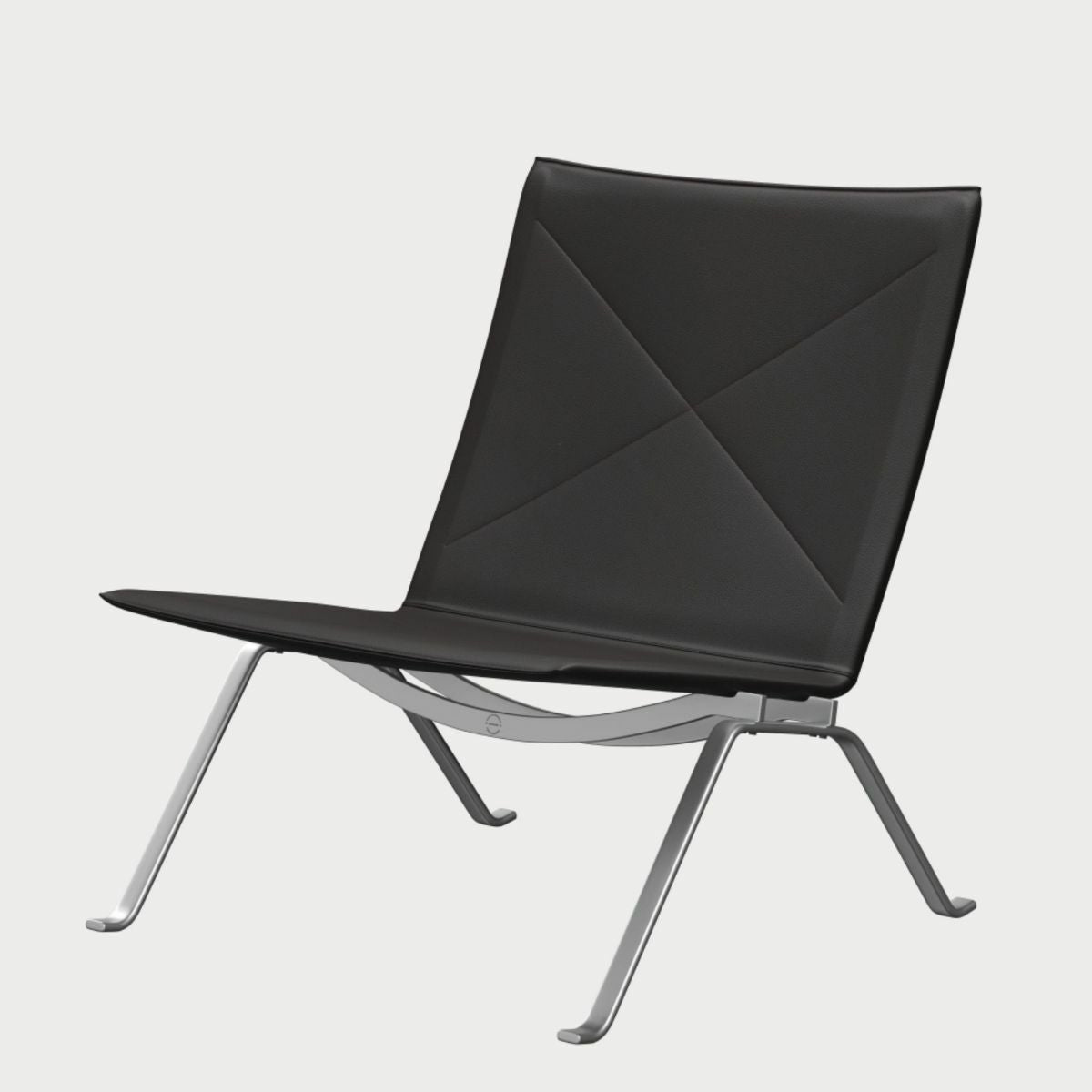 Fritz Hansen（フリッツハンセン）/PK22/オーラレザー/ブラックブラウン【納期】ご注文後確認