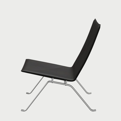 Fritz Hansen（フリッツハンセン）/PK22/オーラレザー/ブラックブラウン【納期】ご注文後確認