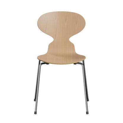 Fritz Hansen（フリッツハンセン）/アリンコチェア/「3101」/ナチュラルウッド：ビーチ/脚：クローム/SH43㎝