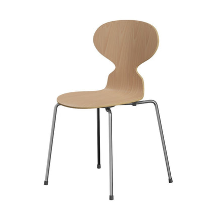 Fritz Hansen（フリッツハンセン）/アリンコチェア/「3101」/ナチュラルウッド：ビーチ/脚：クローム/SH43㎝