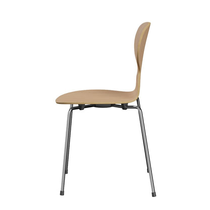 Fritz Hansen（フリッツハンセン）/アリンコチェア/「3101」/ナチュラルウッド：ビーチ/脚：クローム/SH43㎝