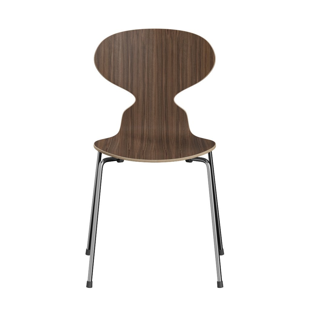 Fritz Hansen（フリッツハンセン）/アリンコチェア/「3101」/ナチュラルウッド：ウォルナット/脚：クローム/SH43㎝