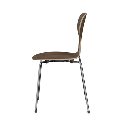 Fritz Hansen（フリッツハンセン）/アリンコチェア/「3101」/ナチュラルウッド：ウォルナット/脚：クローム/SH43㎝