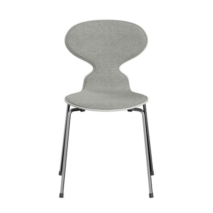 Fritz Hansen（フリッツハンセン）/アリンコチェア/「3101」/カラードアッシュ：ホワイト/フロントパディング：Hallingdal 110（ホワイト×グレー）/脚：クローム/SH43㎝