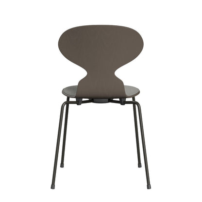 Fritz Hansen（フリッツハンセン）/アリンコチェア/「3101」/カラードアッシュ：ディープクレイ/フロントパディング：SUNNIVA 153/脚：ブラウンブロンズ粉体塗装/SH43㎝