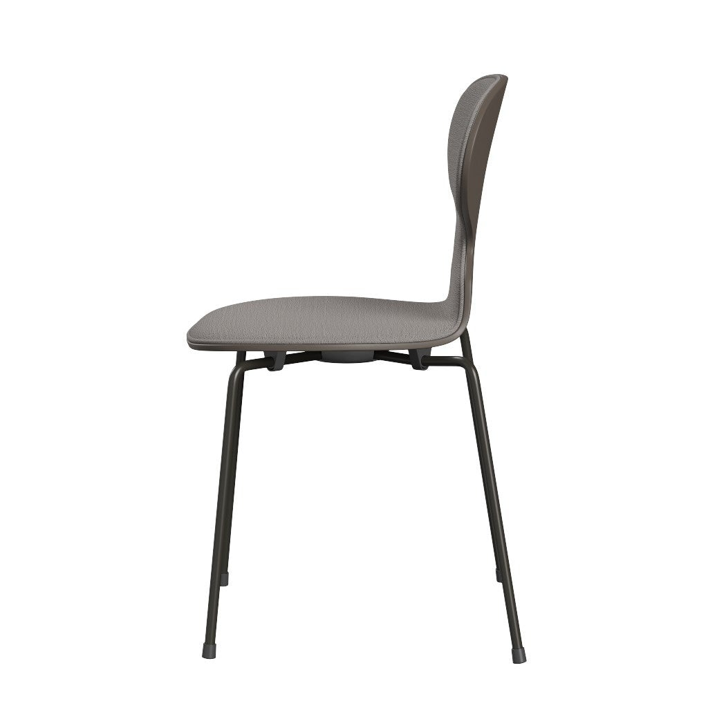 Fritz Hansen（フリッツハンセン）/アリンコチェア/「3101」/カラードアッシュ：ディープクレイ/フロントパディング：クリスチャンハウン 1121/脚：ブラウンブロンズ粉体塗装/SH43㎝