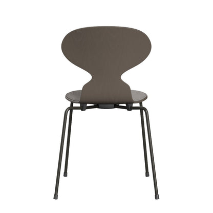 Fritz Hansen（フリッツハンセン）/アリンコチェア/「3101」/カラードアッシュ：ディープクレイ/フロントパディング：クリスチャンハウン 1121/脚：ブラウンブロンズ粉体塗装/SH43㎝