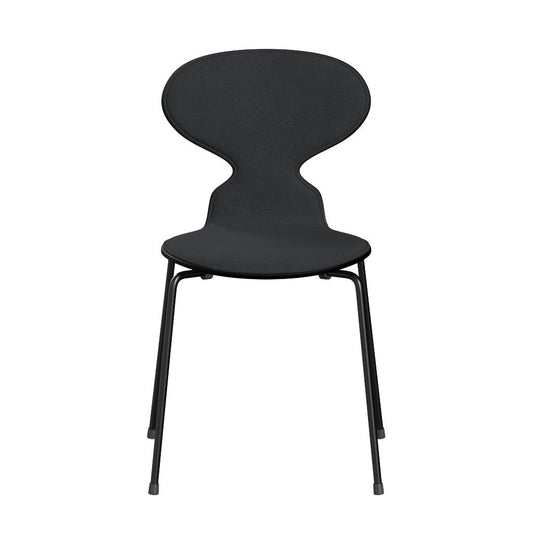 Fritz Hansen（フリッツハンセン）/アリンコチェア/「3101」/カラードアッシュ：ブラック/フロントパディング：クリスチャンハウン 1173（グレー）/脚：ブラック粉体塗装/SH43㎝
