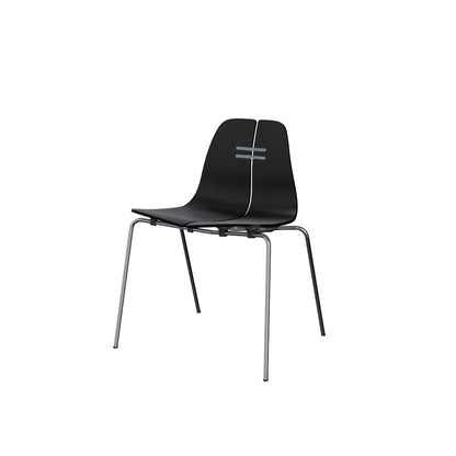 Fritz Hansen（フリッツハンセン）/PK3/カラードアッシュ：ブラック/脚：クローム/SH43㎝