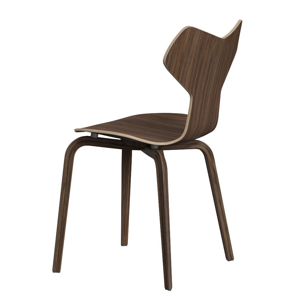 Fritz Hansen（フリッツハンセン）/グランプリチェア/「4130」/ナチュラルウッド：ウォルナット/脚：ウッドレッグ/SH43㎝