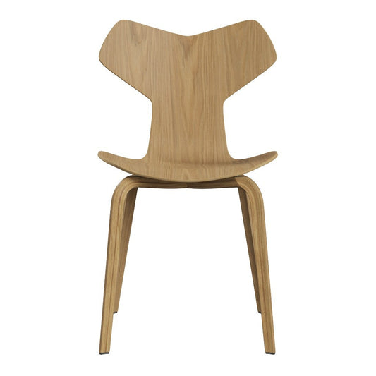 Fritz Hansen（フリッツハンセン）/グランプリチェア/「4130」/ナチュラルウッド：オーク/脚：ウッドレッグ/SH43㎝