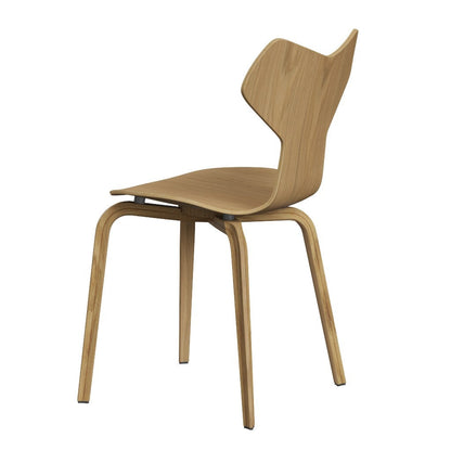 Fritz Hansen（フリッツハンセン）/グランプリチェア/「4130」/ナチュラルウッド：オーク/脚：ウッドレッグ/SH43㎝
