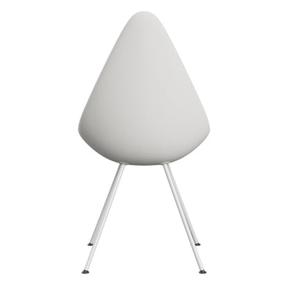 Fritz Hansen（フリッツハンセン）/ドロップチェア/「3110」/プラスチック：ホワイト/脚：ホワイト粉体塗装/SH43㎝