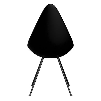 Fritz Hansen（フリッツハンセン）/ドロップチェア/「3110」/プラスチック：ブラック/脚：ブラック粉体塗装/SH43㎝
