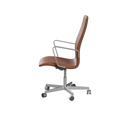 Fritz Hansen（フリッツハンセン）/オックスフォード(ミディアムバック)/「3293W」/エッシェンシャル：ウォルナット/脚：5スターキャスター付き/サテン仕上げ/シート高さ調整