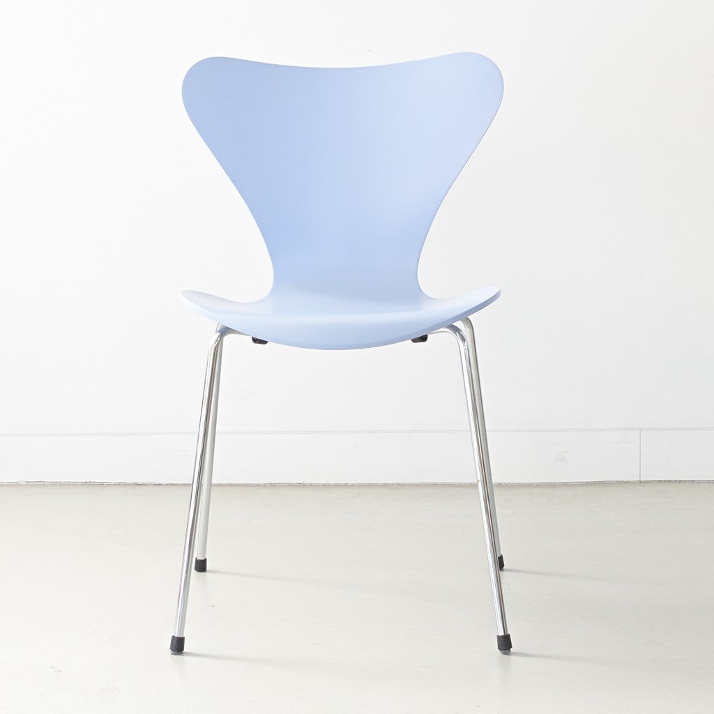 Fritz Hansen（フリッツハンセン）/セブンチェア【DP】/3111/7:14 AM BLUE/ラッカー仕上げ/クロームレッグ/SH46/記念モデル