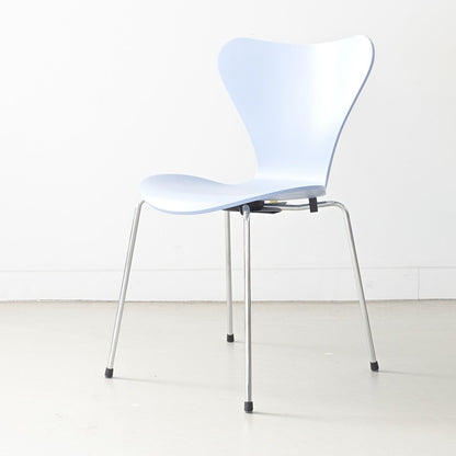 Fritz Hansen（フリッツハンセン）/セブンチェア【DP】/3111/7:14 AM BLUE/ラッカー仕上げ/クロームレッグ/SH46/記念モデル