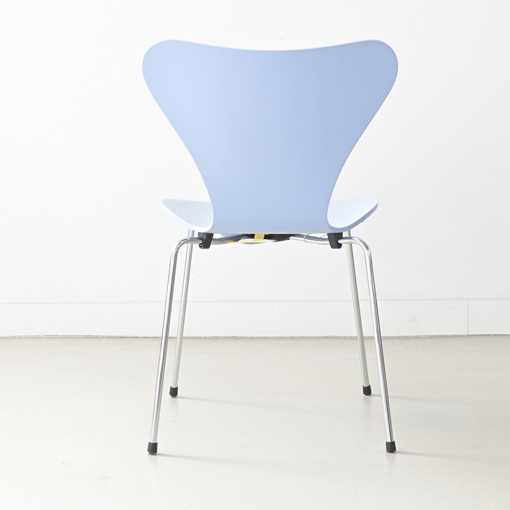 Fritz Hansen（フリッツハンセン）/セブンチェア【DP】/3111/7:14 AM BLUE/ラッカー仕上げ/クロームレッグ/SH46/記念モデル