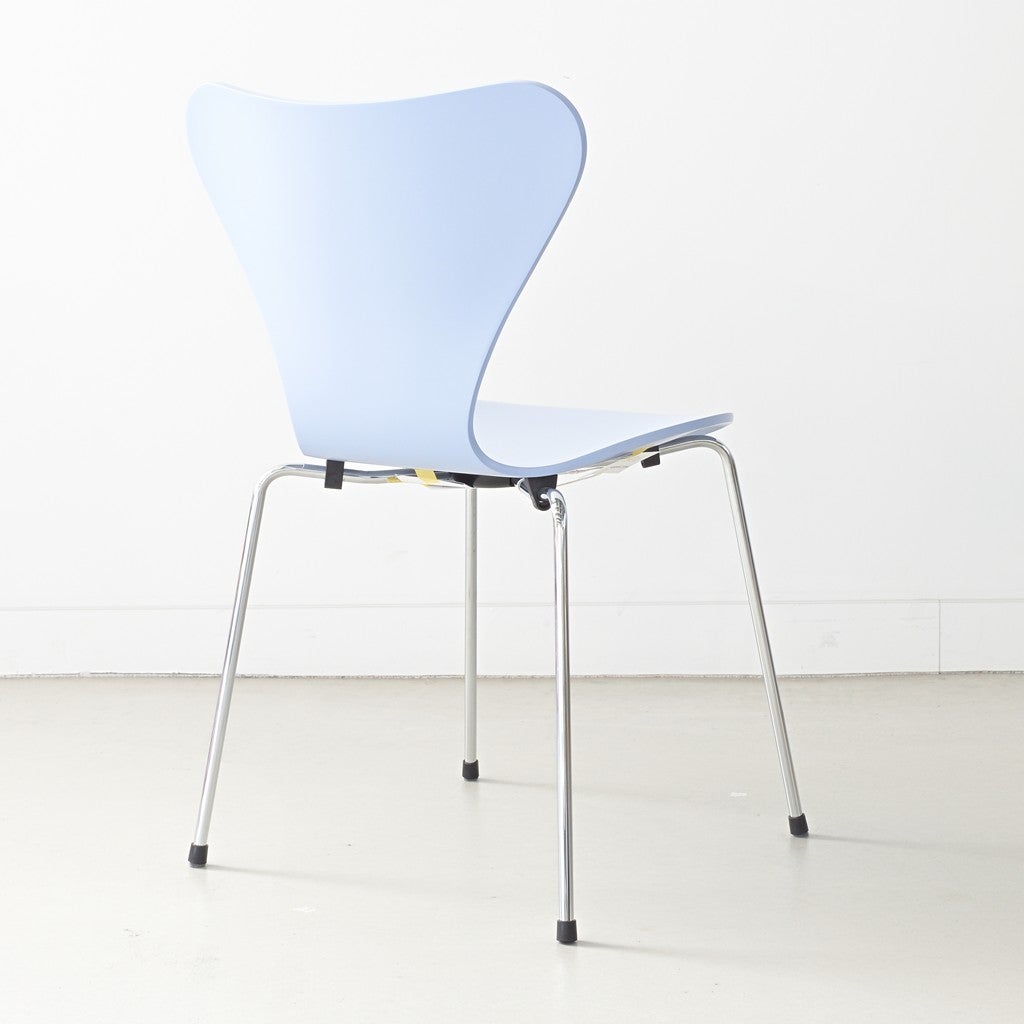 Fritz Hansen（フリッツハンセン）/セブンチェア【DP】/3111/7:14 AM BLUE/ラッカー仕上げ/クロームレッグ/SH46/記念モデル