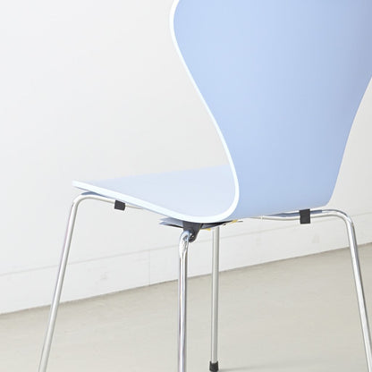 Fritz Hansen（フリッツハンセン）/セブンチェア【DP】/3111/7:14 AM BLUE/ラッカー仕上げ/クロームレッグ/SH46/記念モデル