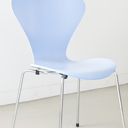 Fritz Hansen（フリッツハンセン）/セブンチェア【DP】/3111/7:14 AM BLUE/ラッカー仕上げ/クロームレッグ/SH46/記念モデル