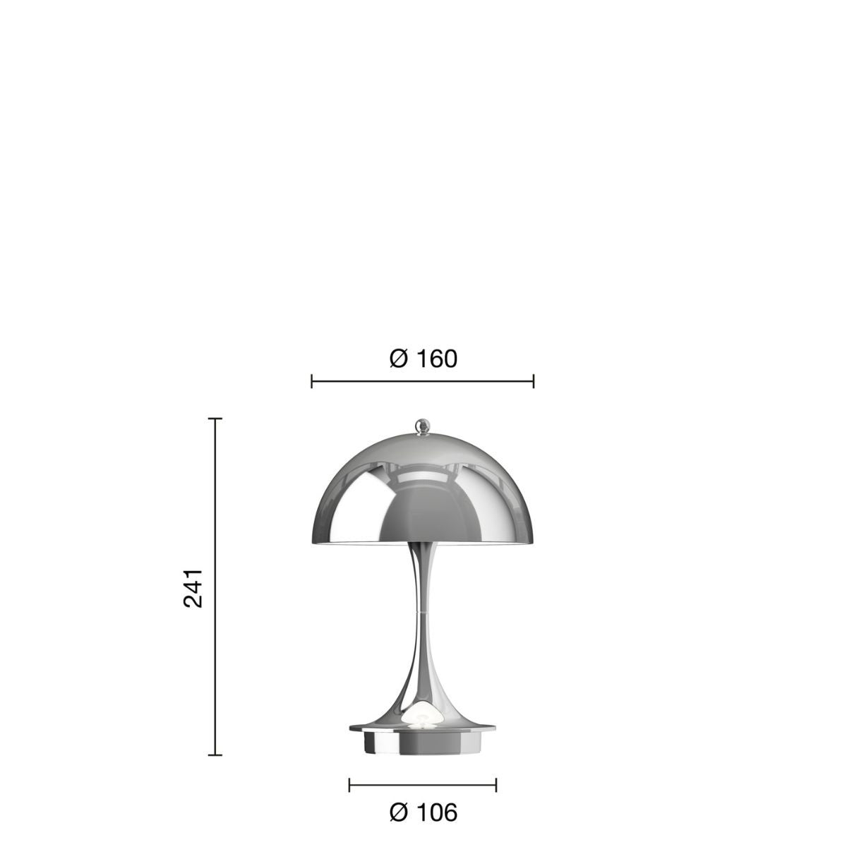 Louis Poulsen（ルイスポールセン）/Panthella 160 Portable/パンテラ 160 ポータブル