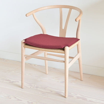 Carl Hansen & Son × Kvadrat 【別注】Yチェア（CH24）用シートクッション Hallingdal 65 （0694）Dark Red