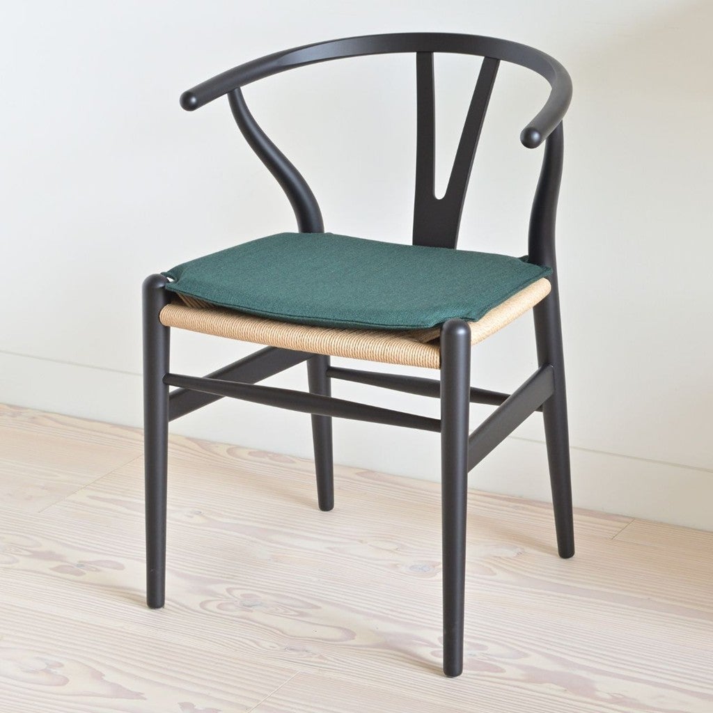 Carl Hansen & Son × Kvadrat 【別注】Yチェア（CH24）用シートクッション Balder 3 （0982）Green