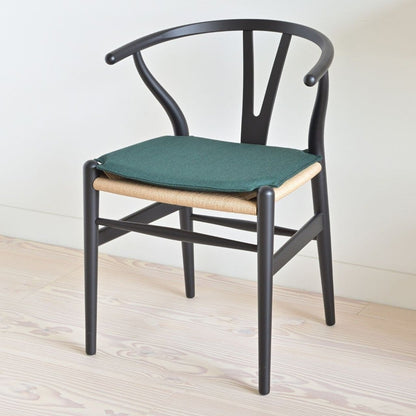 Carl Hansen & Son × Kvadrat 【別注】Yチェア（CH24）用シートクッション Balder 3 （0982）Green