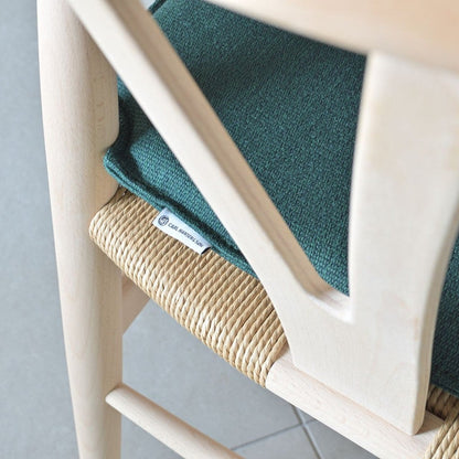 Carl Hansen & Son × Kvadrat 【別注】Yチェア（CH24）用シートクッション Balder 3 （0982）Green